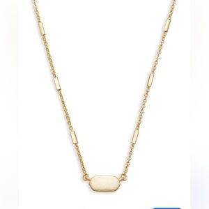 Kendra Scott -Fern Necklace - Sterling Silver gold plated